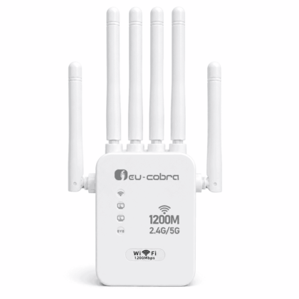 مقوي إشارة واي فاي ثنائي النطاق 1200Mbps 